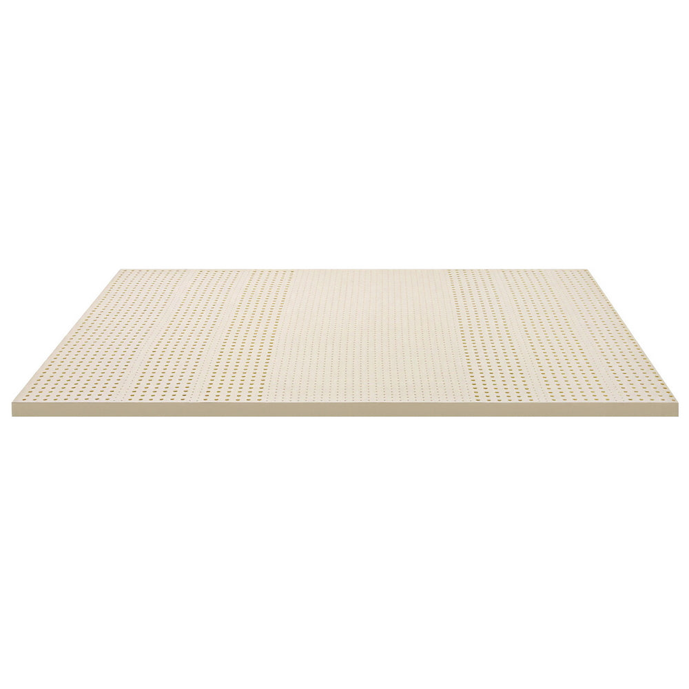 Giselle Bedding Latex Mattress Topper, 5cm Thick Cooling Bed Pad for Side Sleepers Pain Relief, 7 Zone TOPPER-LT-K-5
