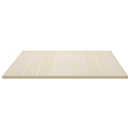 Giselle Bedding Latex Mattress Topper, 5cm Thick Cooling Bed Pad for Side Sleepers Pain Relief, 7 Zone TOPPER-LT-K-5