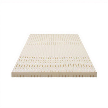 Giselle Bedding Latex Mattress Topper, 7.5cm Thick 7-Zone Pressure Relief Bed Pad with Washable Cover, TOPPER-LT-KS-75