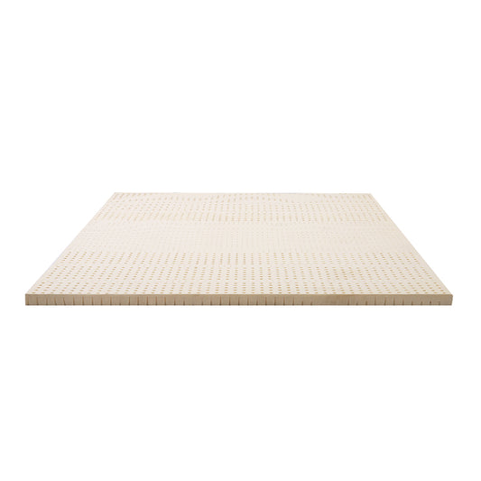 Giselle Bedding Latex Mattress Topper, 5cm Thick Cooling Bed Pad for Side Sleepers Pain Relief, 7 Zone TOPPER-LT-Q-5