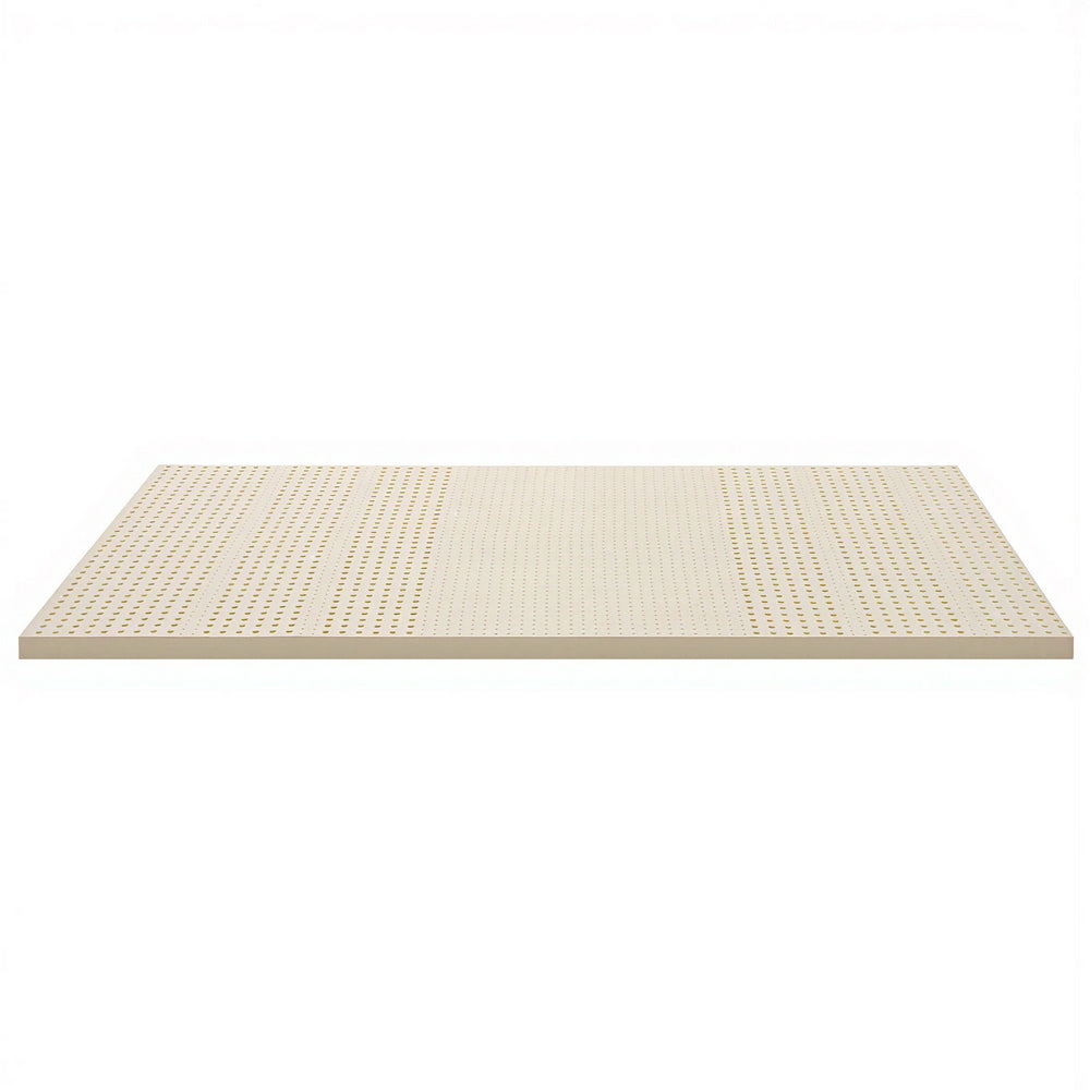 Giselle Bedding Latex Mattress Topper, 5cm Thick Cooling Bed Pad for Side Sleepers Pain Relief, 7 Zone TOPPER-LT-S-5