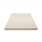 Giselle Bedding Latex Mattress Topper, 7.5cm Thick 7-Zone Pressure Relief Bed Pad with Washable Cover, TOPPER-LT-S-75