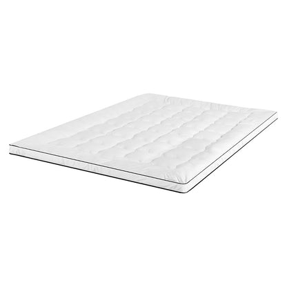 Giselle Bedding Pillowtop Mattress Topper 5cm Thick Mattress Pad for Back Pain Relief & Old Beds Machine TOPPER-MF-S