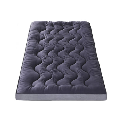 Giselle Bedding 5cm Pillowtop Topper Bamboo Polyester Blend Fibre Pad for Back Pain Relief Washable TOPPER-WA-CHAR-KS