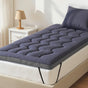 Giselle Bedding 5cm Pillowtop Topper Bamboo Polyester Blend Fibre Pad for Back Pain Relief Washable TOPPER-WA-CHAR-S