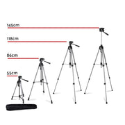 Weifeng Professional Camera Tripod Stand Mount DSLR Travel Adjustable 55-145cm TP-WT3520P