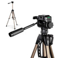 Weifeng Professional Camera Tripod Stand Mount DSLR Travel Adjustable 62-160cm Gold TP-WT3750