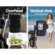 Weifeng Professional Camera Tripod Stand Mount DSLR Travel Adjustable 62-160cm Gold TP-WT3750