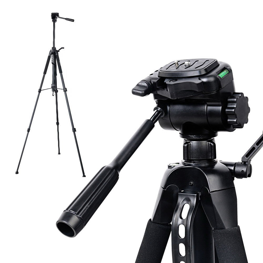 Weifeng Professional Camera Tripod Stand Mount DSLR Travel Adjustable 62-160cm Black TP-WT3750BK