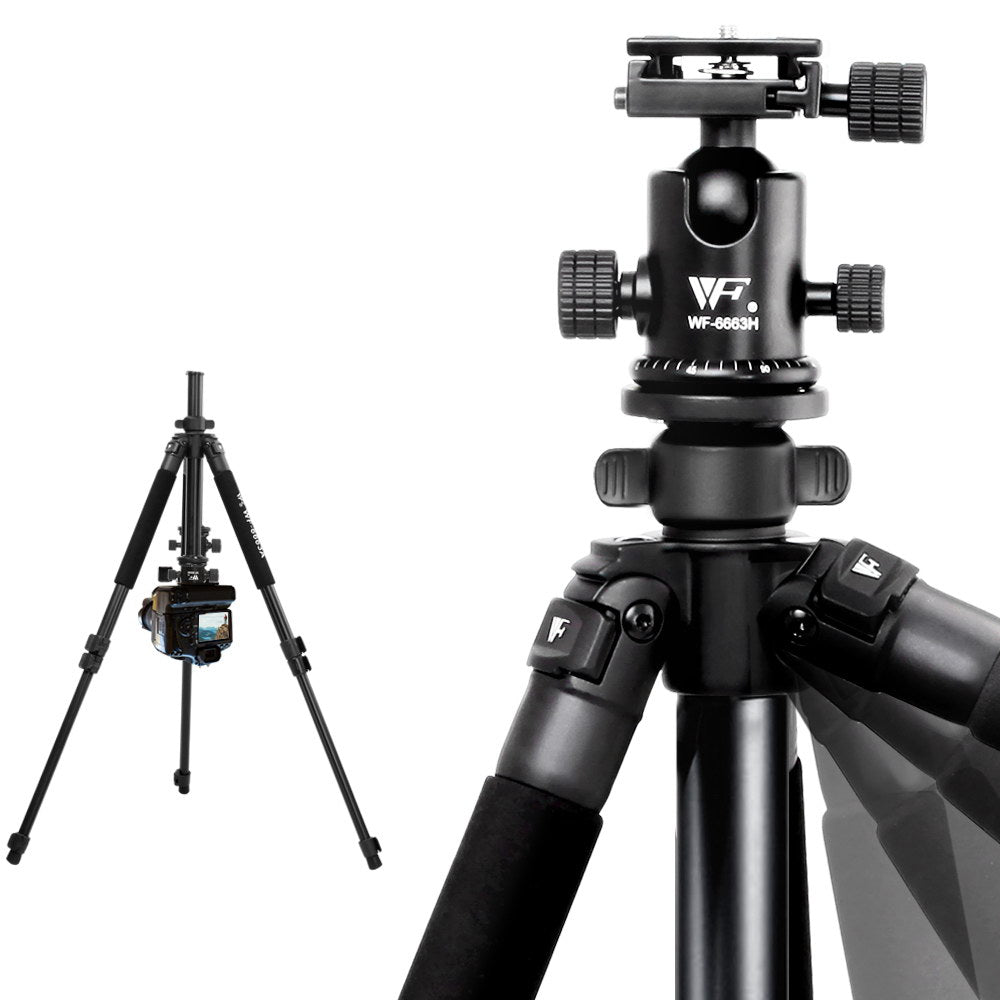 Weifeng Professional Camera Tripod Stand Mount DSLR Travel Adjustable 64-173cm TP-WT6663A