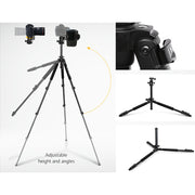 Weifeng Professional Camera Tripod Stand Mount DSLR Travel Adjustable 64-173cm TP-WT6663A