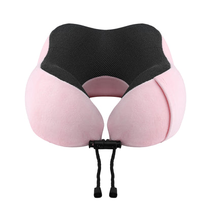 Wanderlite Travel Pillow for Airplanes Memory Foam Neck Pillows for Traveling, Soft & Washable Cover with TR-PI-U-01-PK