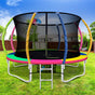Everfit 12ft Trampoline Rebounder for Kids TRAMPO-C-C12-MC-AB