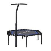 48inch Everfit Trampoline Fitness Trampoline Rebounder TRAMPO-C-MINI48-HEX-BLBK