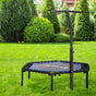 48inch Everfit Trampoline Fitness Trampoline Rebounder TRAMPO-C-MINI48-HEX-BLBK