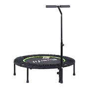Everfit 40inch Fitness Foldable Trampoline Jumping Rebounder Home Gym Handrail TRAMPO-D-FOLD40-R-GN