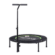 Everfit 40inch Fitness Foldable Trampoline Jumping Rebounder Home Gym Handrail TRAMPO-D-FOLD40-R-GN