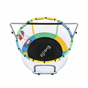 Everfit 55inch Trampoline Kids Rebounder with Basketball Set Sandbag Boxing Game TRAMPO-D-KID55-YGB