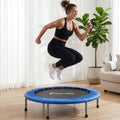 Everfit 40-Inch Fitness Trampoline Rebounder Mini Round Trampoline Home Workouts TRAMPO-TD-MINI40-R-BL