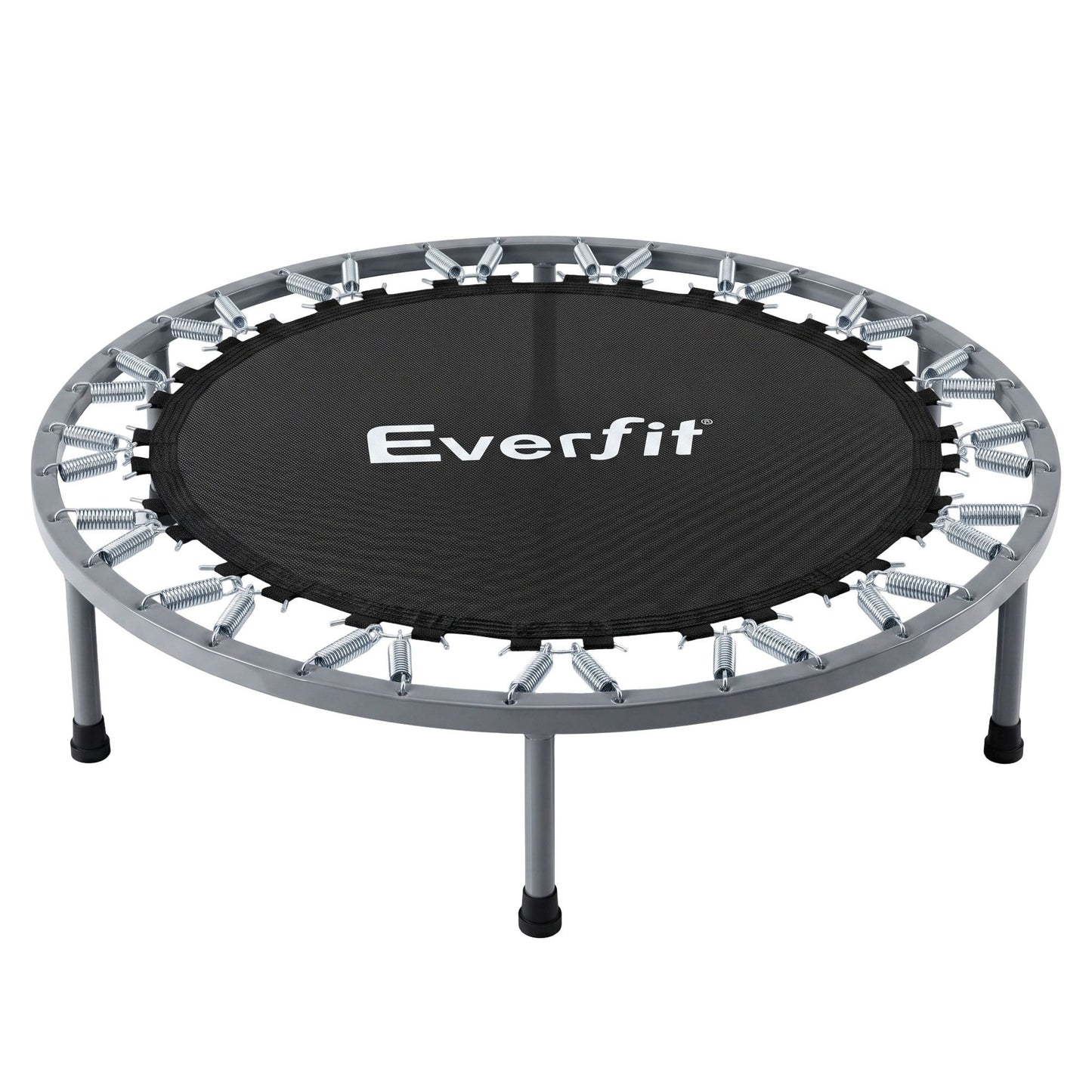 Everfit 40-Inch Fitness Trampoline Rebounder Mini Round Trampoline Home Workouts TRAMPO-TD-MINI40-R-BL