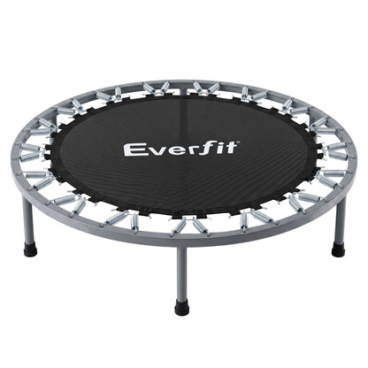 Everfit 40-Inch Fitness Trampoline Rebounder Mini Round Trampoline Home Workouts TRAMPO-TD-MINI40-R-BL