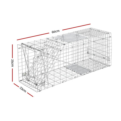 Gardeon Animal Trap Cage Possum 66x23cm TRAP-CAGE-6623