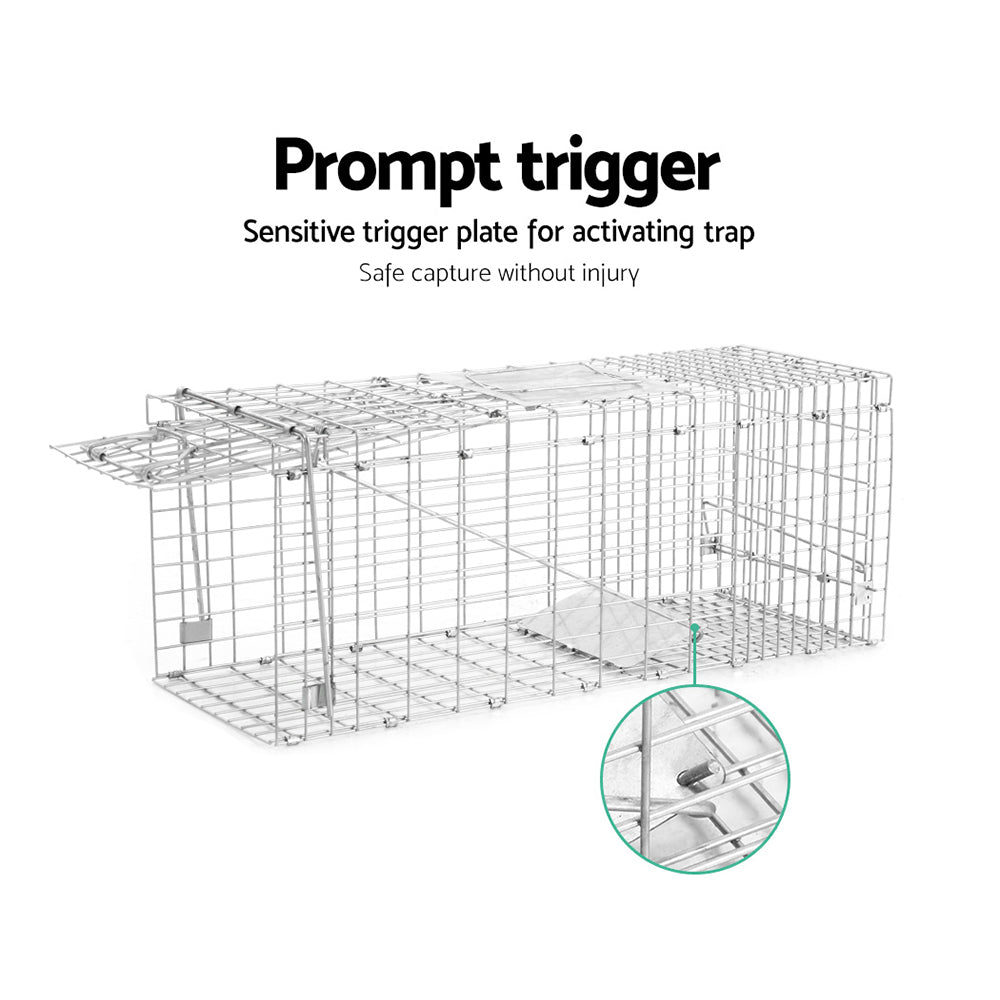 Gardeon Animal Trap Cage Possum 66x23cm TRAP-CAGE-6623