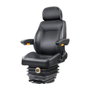Giantz Tractor Seat Forklift Excavator Truck Universal Backrest Chair PU Leather TS-ADJUST12-BK-AB