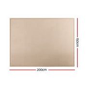 Artiss Tatami Mat Floor Mattress 3cm Thick Futon Mattresses Mellow Mat Rugs Living Room Beige TTM-MAT-150X200-BG