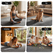 Artiss Tatami Mat Floor Mattress 3cm Thick Futon Mattresses Mellow Mat Rugs Living Room Grey TTM-MAT-150X200-GY