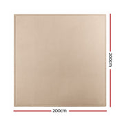 Artiss Tatami Mat Floor Mattress 3cm Thick Futon Mattresses Mellow Mat Rugs Living Room Beige TTM-MAT-200X200-BG