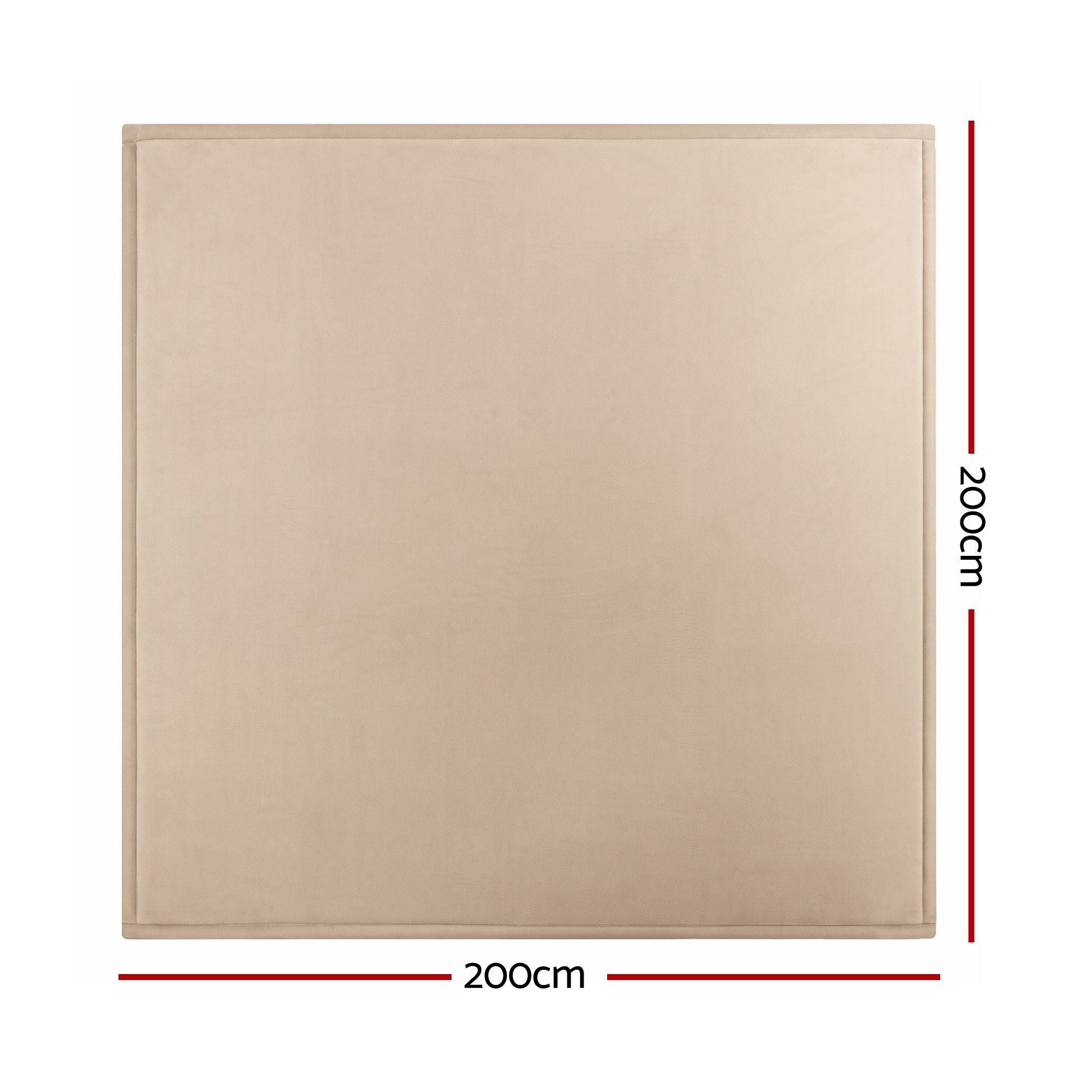 Artiss Tatami Mat Floor Mattress 3cm Thick Futon Mattresses Mellow Mat Rugs Living Room Beige TTM-MAT-200X200-BG