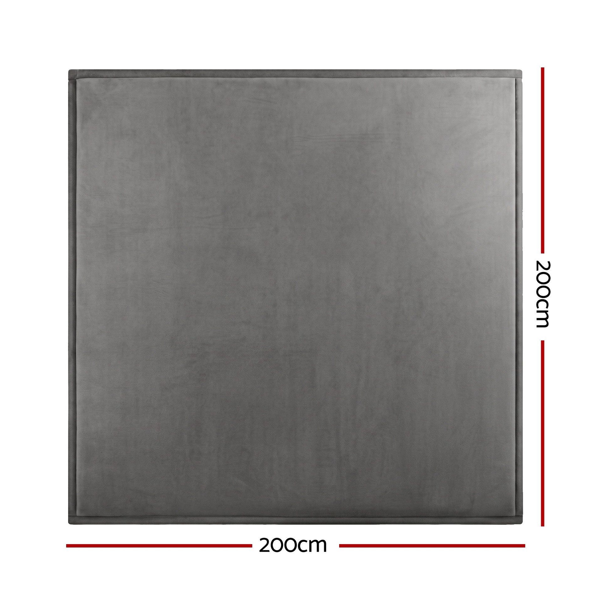 Artiss Tatami Mat Floor Mattress 3cm Thick Futon Mattresses Mellow Mat Rugs Living Room Grey TTM-MAT-200X200-GY