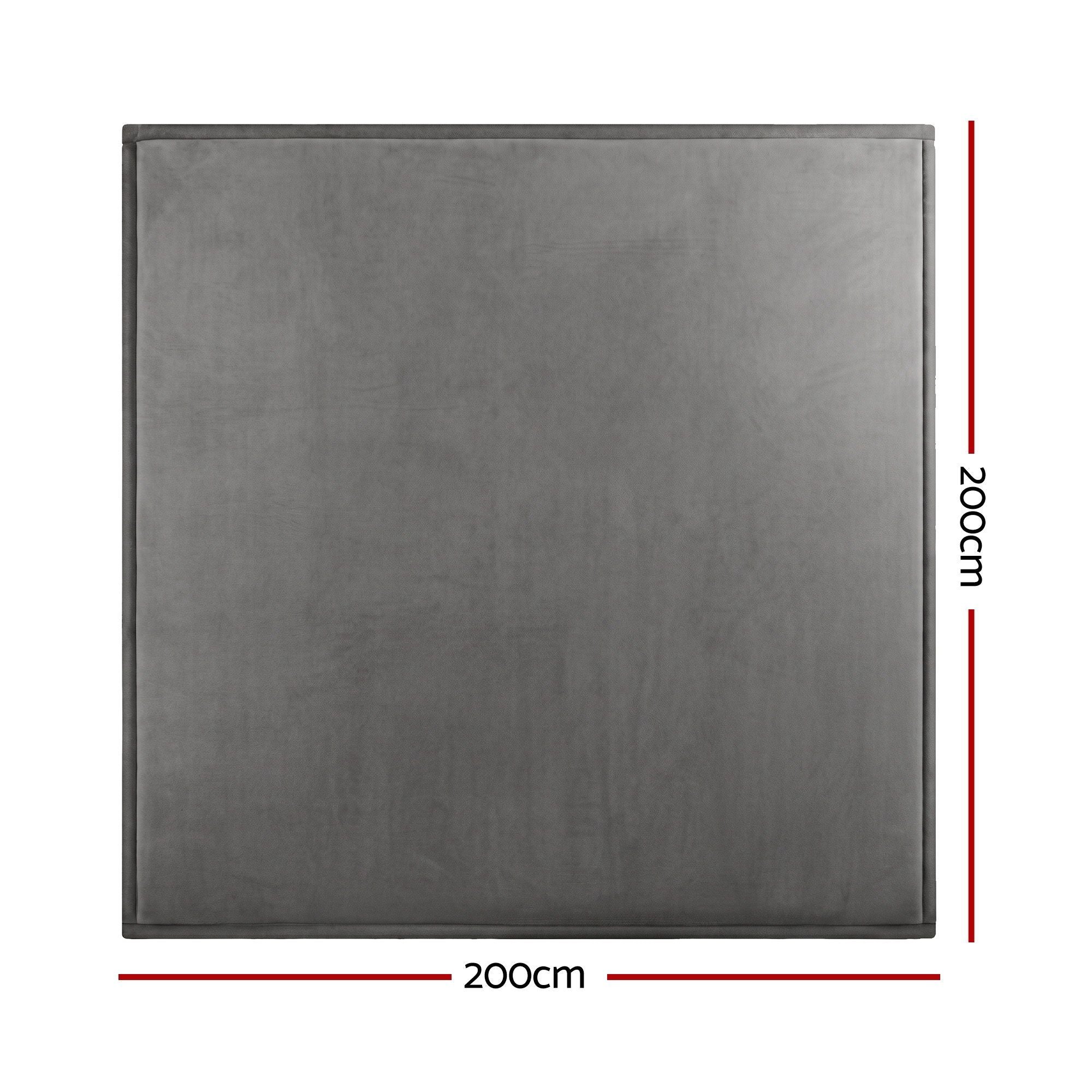 Artiss Tatami Mat Floor Mattress 3cm Thick Futon Mattresses Mellow Mat Rugs Living Room Grey TTM-MAT-200X200-GY