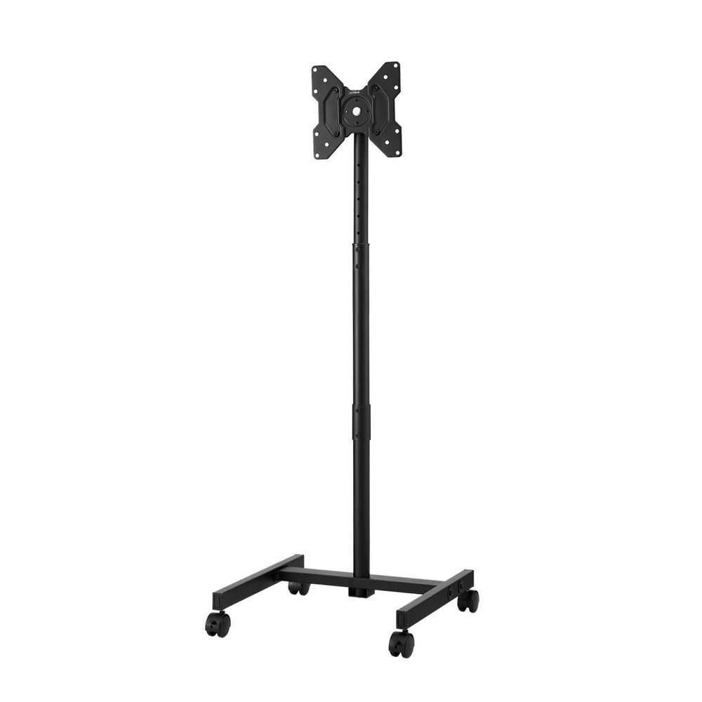 Artiss TV Stand 13-50" Universal Mobile Adjustable Height TV Stand with Wheels TV-MOUN-1004-BK