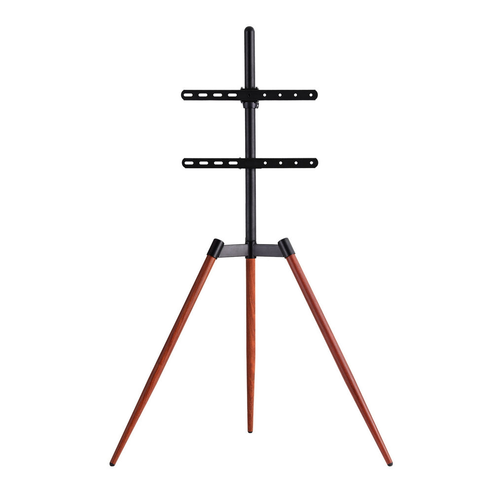 Artiss TV Stand 32-65 inch LED LCD Screen Wooden Tripod Easel Height Adjustable TV-MOUN-104-BK-WAL