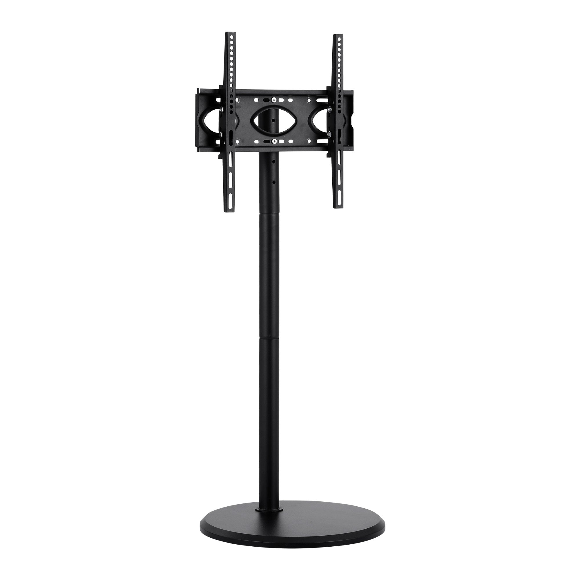 Artiss 32-55 Inch Mobile TV Stand with Wheels Height & Tilt Adjustable Floor Mount TV-MOUN-1250-BK