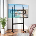 Artiss Universal Floor TV Stand for 32-100 Inch Screens Heavy Duty 40kg Capacity
