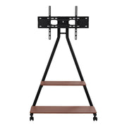 Artiss Mobile TV Stand Rolling Cart Wheels 32-75" Heavy Duty 133kg Mount Bracket TV-MOUN-6001-BK-WAL