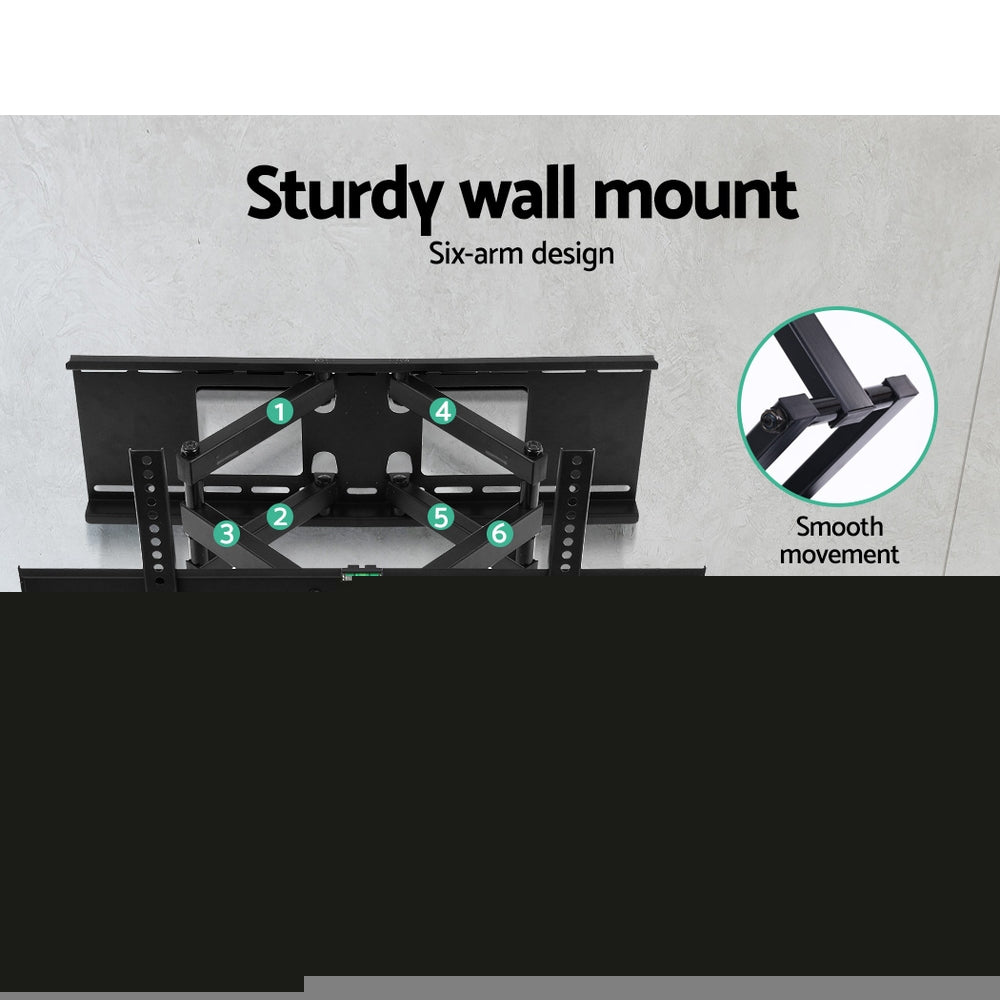 Artiss TV Wall Mount Bracket for 32"-70" LED LCD Full Motion Dual Strong Arms TV-MOUN-B-DOUB-08MT