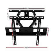 Artiss TV Wall Mount Bracket for 23"-55" LED LCD Full Motion Dual Strong Arms TV-MOUN-B-DOUB-24ST