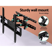 Artiss TV Wall Mount Bracket for 23"-55" LED LCD Full Motion Dual Strong Arms TV-MOUN-B-DOUB-24ST