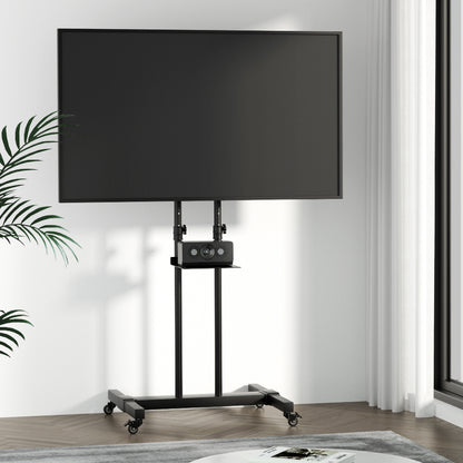 Artiss Mobile TV Stand for 23"-65" TVs Mount Bracket Portable Solid Trolley Cart TV-MOUN-B-DVD014