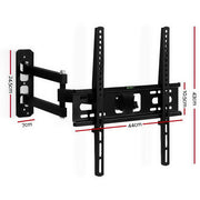 Artiss TV Wall Mount Bracket for 23"-55" LED LCD TVs Full Motion Strong Arms TV-MOUN-B-SINGLE-21AT