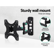 Artiss TV Wall Mount Bracket for 17"-42" LED LCD TVs Full Motion Strong Arms TV-MOUN-B-SINGLE-927ST