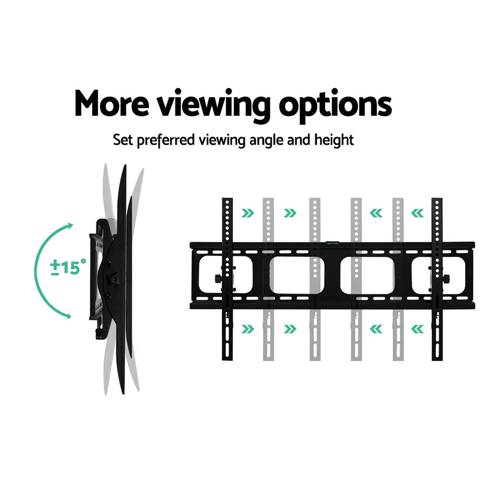 Artiss TV Wall Mount Bracket for 42"-90" LED LCD TVs Tilt Slim Flat Low Profile TV-MOUN-B-WALL-200BT