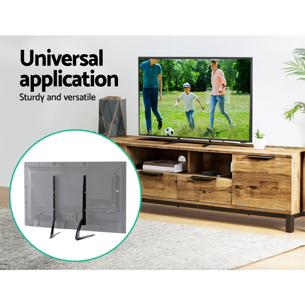 Artiss TV Stand Mount Bracket for 32"-65" Universal Pedestal Tabletop Desktop TV-MOUN-B02-BK