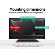 Artiss TV Stand Mount Bracket for 32"-65" Universal Pedestal Tabletop Desktop TV-MOUN-B02-BK