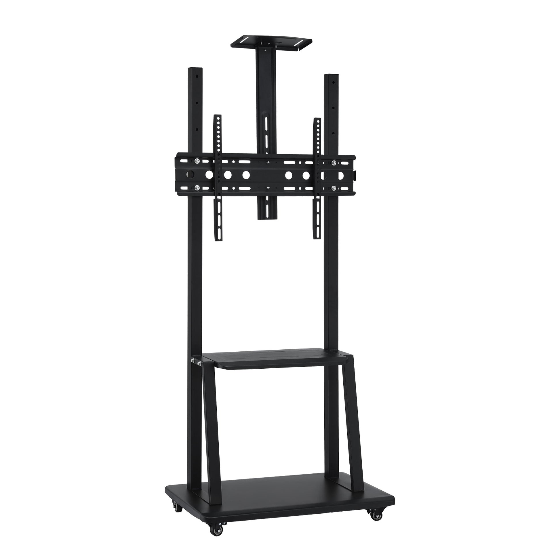 Artiss TV Stand 32-70" Universal Mobile Adjustable Height TV Stand with Wheels TV-MOUN-C75-BK