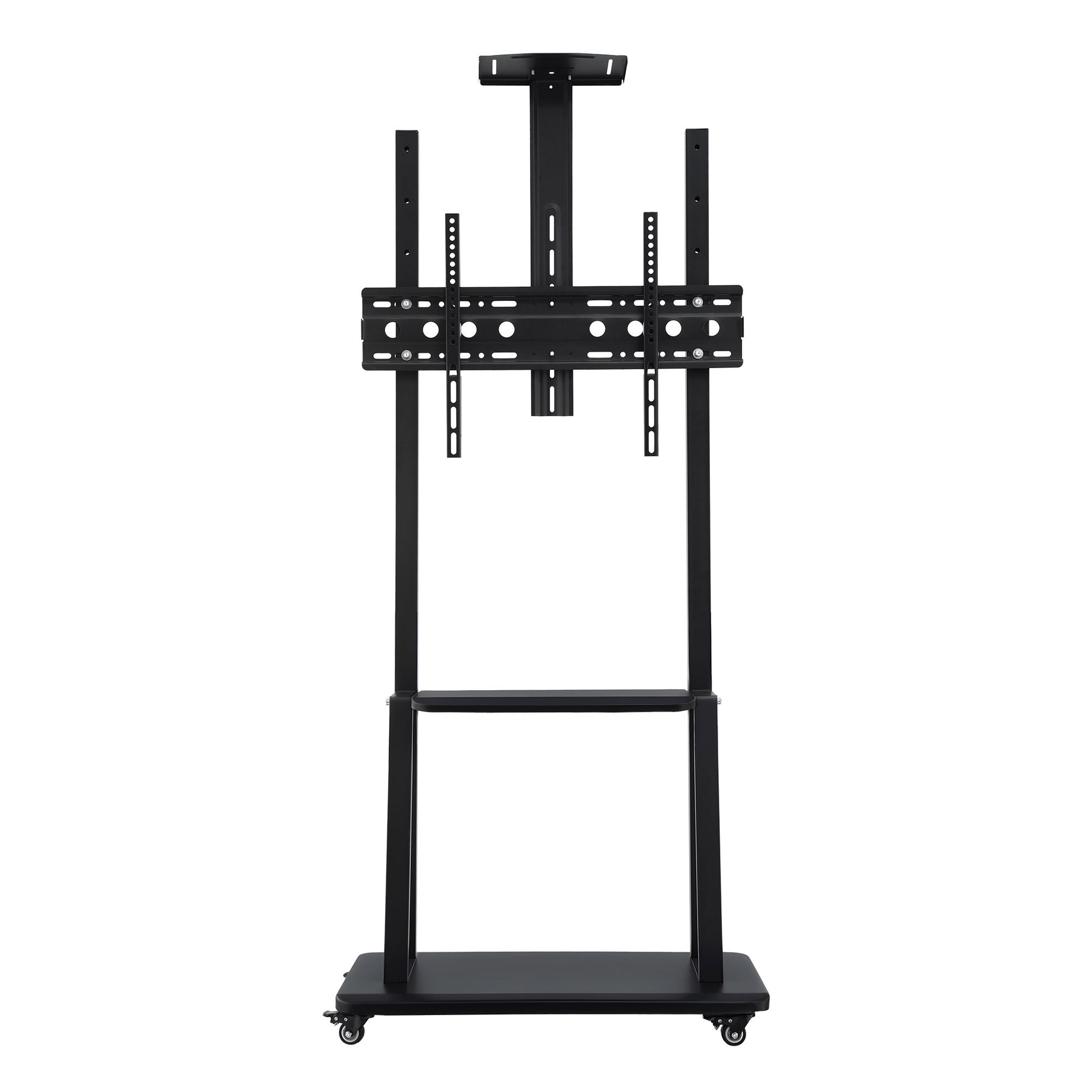 Artiss TV Stand 32-70" Universal Mobile Adjustable Height TV Stand with Wheels TV-MOUN-C75-BK